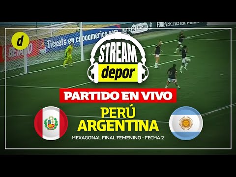 PERÚ VS. ARGENTINA EN VIVO  | SUDAMERICANO FEMENINO SUB-20 2024