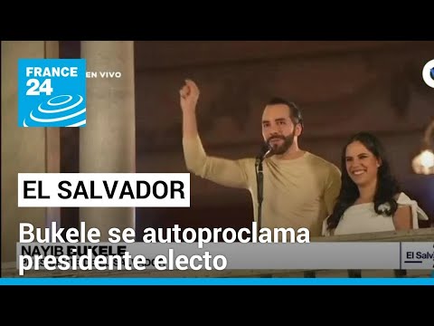 El Salvador: Bukele se declara ganador de los comicios; aún no hay confirmación oficial