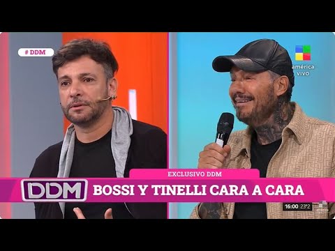 Martín Bossi y Marcelo Tinelli cara a cara en #DDM: Dijo que se casaba