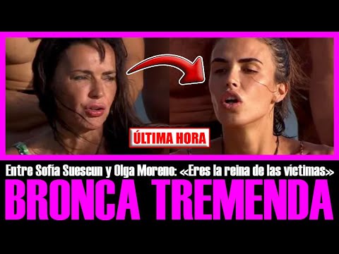 BRONCA TREMENDA ENTRE OLGA MORENO y SOFÍA SUESCUN: ERES LA REINA DE LAS VÍCTIMAS