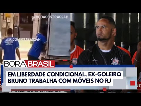 Ex-goleiro Bruno é visto entregando móveis no RJ