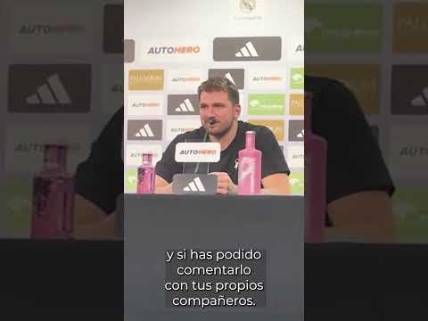 DONCIC sobre las REMONTADAS y el REAL MADRID | RUEDA de PRENSA de LUKA DONCIC