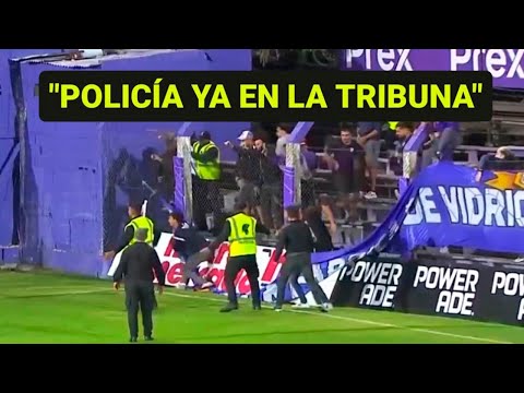 ? Graves incidentes en el Franzini - La violencia siempre aparece en el fútbol uruguayo