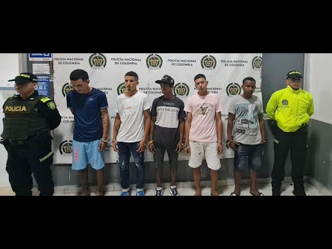 Policía desarticuló la banda ´Los Paticos´, sindicadas de diversos delitos en Barranquilla y su AMB