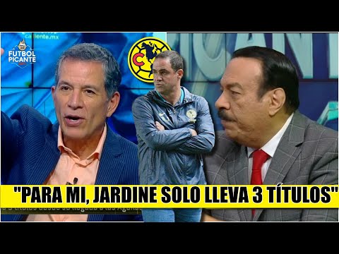 ANDRÉ JARDINE es el DT más ganador, pero NO EL MEJOR del AMÉRICA. Huerta, reaccionó | Futbol Picante