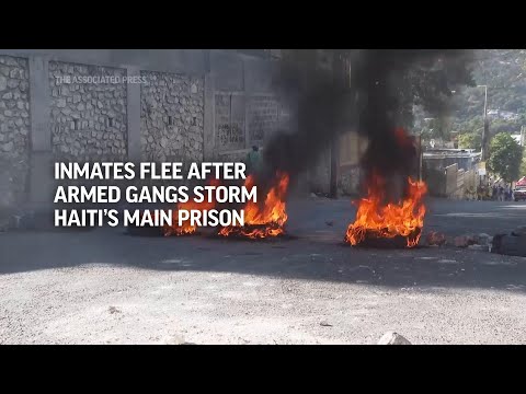 Inmates flee after armed gangs storm Haiti's main prison