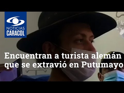 Encuentran a turista alemán que se extravió en Putumayo luego de ritual con yagé