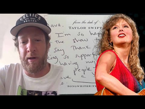 Dave Portnoy Reacts to Taylor Swift’s Surprise Letter