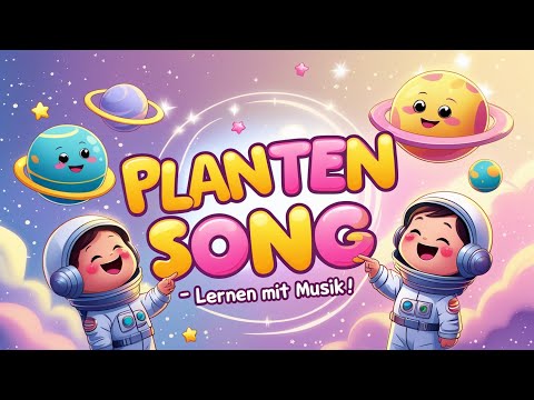 Planeten SONG 🚀 | Die 8 Planeten einfach merken – Kinderlied mit Spaß & Wissen! | Kinderlieder