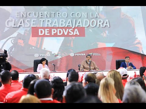 Maduro se reúne con trabajadores de PDVSA y firma acuerdos con Vietnam, 18 abril 2024