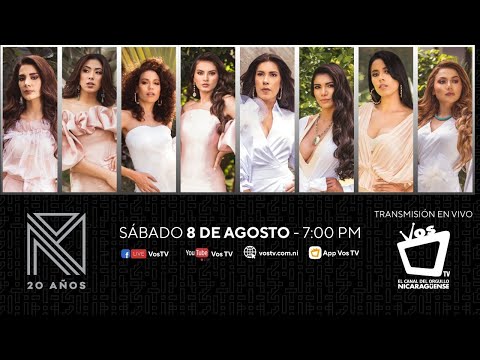 Gala de coronación Miss Nicaragua 2020
