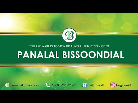 Panalal Bissoondial Tribute Service