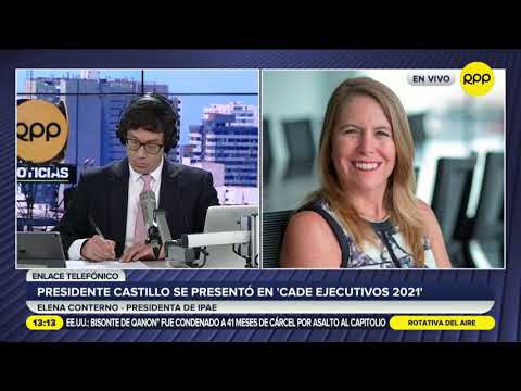 Presidenta de IPAE: Esperamos que haya un punto de inflexión en las acciones de Pedro Castillo