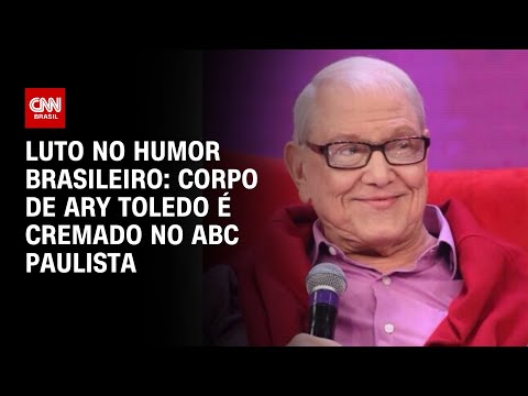 Luto no humor brasileiro: Corpo de Ary Toledo é cremado no ABC Paulista | CNN PRIME TIME