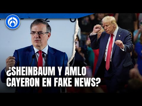 Que siempre no: Trump no habló mal de Ebrard