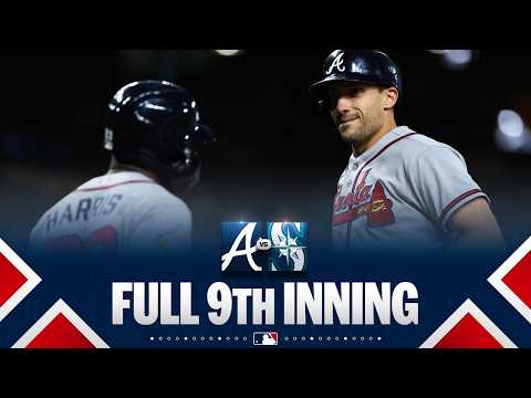 FULL 9th INNING: Matt Olson hits ANOTHER CLUTCH HOMER late for the 애틀랜타 브레이브스! | MLB 하이라이트