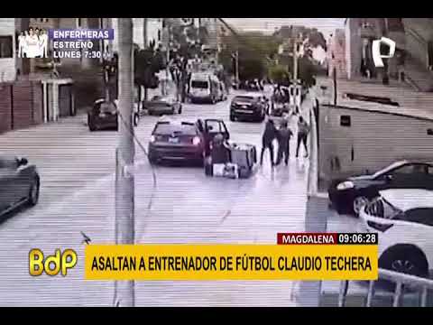 Magdalena: entrenador de fútbol uruguayo Claudio Techera sufrió asalto