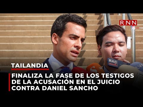 Finaliza la fase de los testigos de la acusación en el juicio contra Daniel Sancho