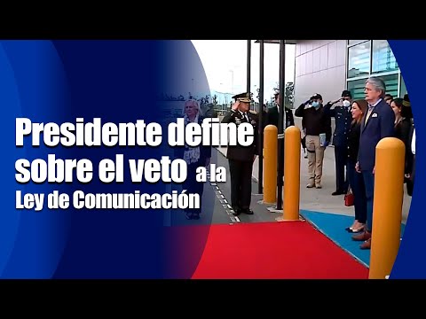Presidente Lasso define el futuro del veto a la Ley de Comunicación | Televistazo | Ecuavisa