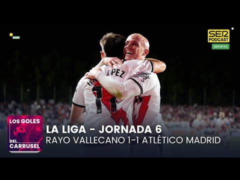 Los goles del Rayo Vallecano 1-1 Atlético de Madrid | El gol de Isi frustra la noche atlética