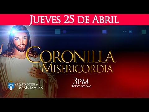 Coronilla de la Divina Misericordia de hoy jueves 25 de abril y Hora Santa. P. Hugo Armando Gálvez.