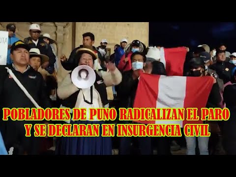 UNIVERSIDAD NACIONAL DE PUNO SE SUMAN AL PARO Y LAS MOVILIZACIONES CONTRA CONGRESO DEL PERÚ