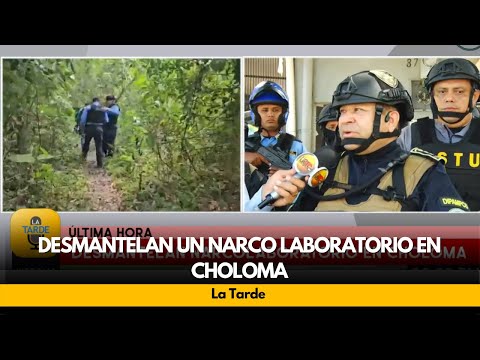 Desmantelan un narc0 laboratorio en Choloma