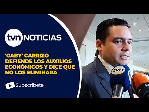 'Gaby' Carrizo defiende los auxilios económicos y dice que no los eliminará