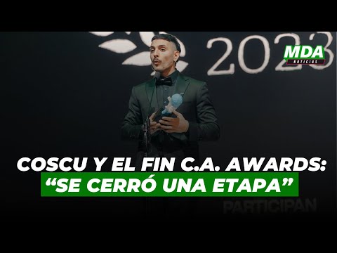 COSCU sobre el FIN de los C.A. AWARDS: “Ya NO es un EVENTO tan IMPORTANTE”