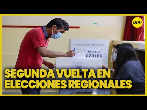 Segunda vuelta de elecciones regionales en el Perú se realizará este domingo 4 de diciembre