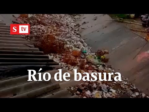El 'río de basura' en Barranquilla: “un crimen de lesa humanidad”