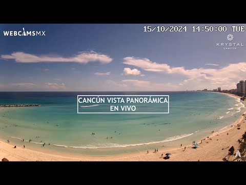 Cancún Quintana Roo, En Vivo | Vista Panorámica de Punta Cancún