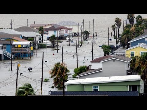 En video: tormenta Alberto inunda casas de playa en la costa de Texas