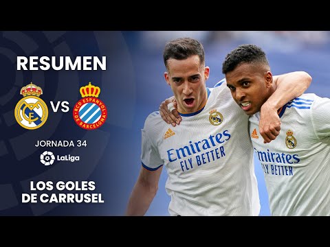 ¡El Real Madrid se proclama CAMPEÓN de LaLiga 21/22! - Resumen del Real Madrid 4-0 RCD Espanyol