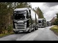 Wydanie pojazdw Scania dla firmy Drutex. Transport okien