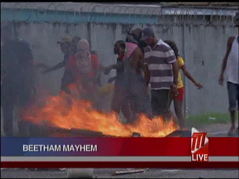 Mayhem In The Beetham After Woman Killed By Police During Protest