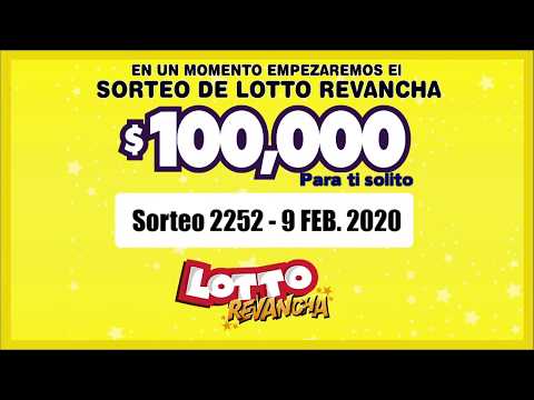 Sorteo Lotto 2252 9-FEB-2020