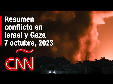 Resumen en video del conflicto Israel - Gaza : 07 de octubre de 2023