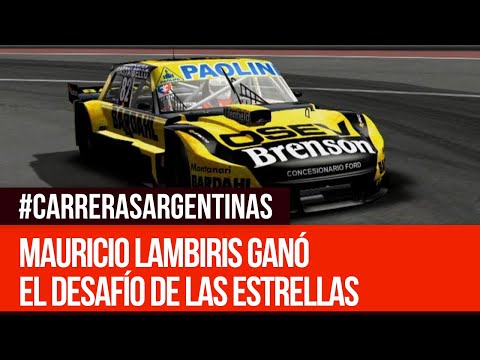 Mauricio Lambiris se quedó con el podio en el Desafío de las estrellas - Carreras Argentinas