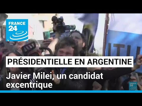 Présidentielle en Argentine : Javier Milei, un candidat peu conventionnel • FRANCE 24