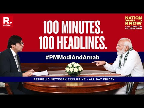 Nation Wants To Know LIVE: PM Modi And Arnab On The Nation's Most Watched Interview Of 2024