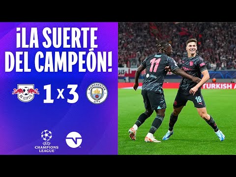 RESUMEN: RB LEIPZIG 1-3 MANCHESTER CITY I JORNADA 2 I CHAMPIONS LEAGUE 2023/24