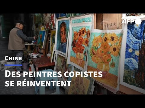 Chine: des copieurs de tableaux deviennent des peintres originaux | AFP