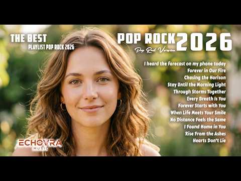 Pop Rock 2026 📈 Viral Top Songs Pop Rock ✨ Hot  Pop  Rock Playlist | Echovra Music
