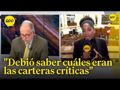Rosangella Barbarán manifiesta opiniones sobre el nuevo gabinete ministerial