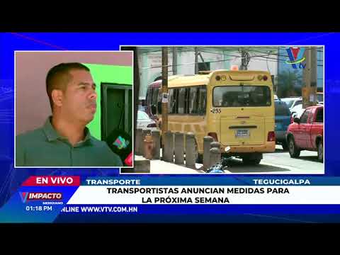 Transportistas anuncian medidas para la próxima semana