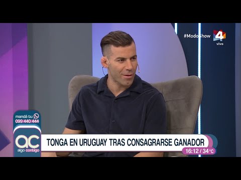 Algo Contigo - Gastón Tonga Reyno en Uruguay tras consagrarse ganador
