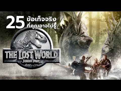 KEEP WATCHING 25สิ่งที่คุณอาจไม่เคยรู้มาก่อนในTheLostWorld:JurassicPark199