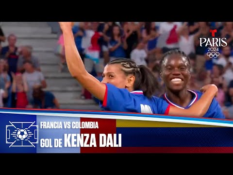 Gol de Kenza Dali | Francia vs Colombia 2-0 | Juegos Olímpicos París 2024 | Telemundo Deportes