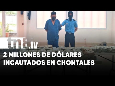 Arrestan a nicaragüense con más de 2 millones de dólares ocultos en un vehículo